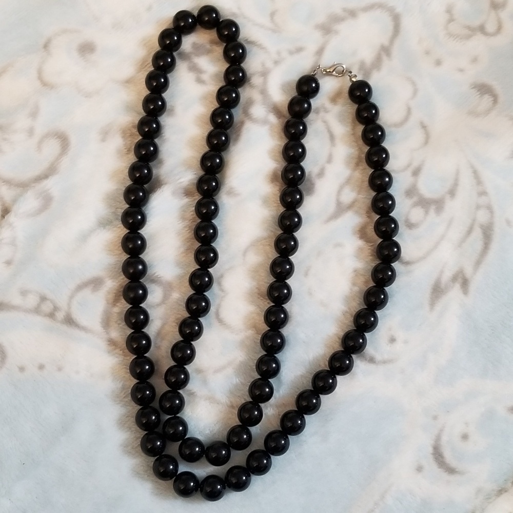 Long Bead Necklace